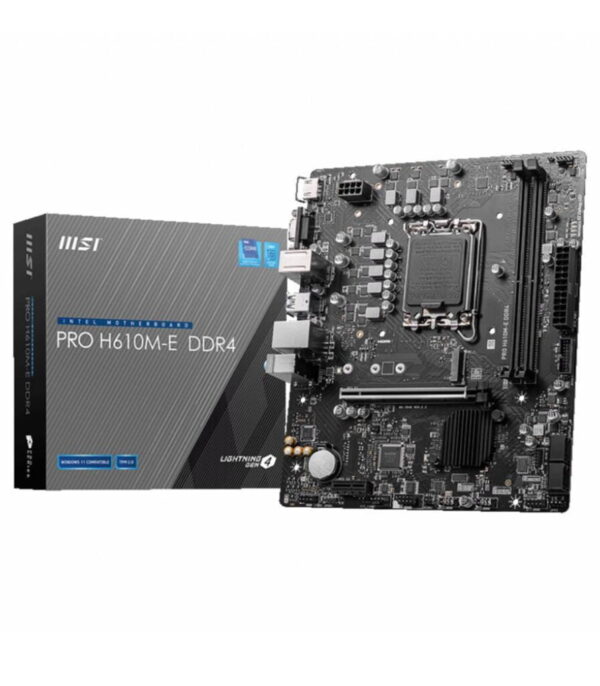 Msı Pro H610M-E 3200MHz DDR4 Soket 1700 Anakart