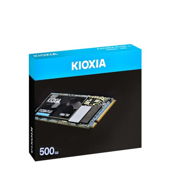 Kioxia 500GB 3400MB-3200MB/S M2 Nvme 3D SSD Harddisk