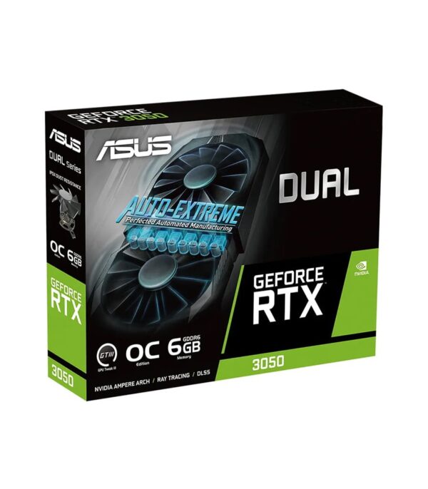 Asus Dual GeForce RTX 3050 6GB GDDR6 96Bit Ekran Kartı