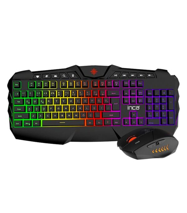 INCA 310 Ruthless Rainbow Gaming Klavye Mouse Set